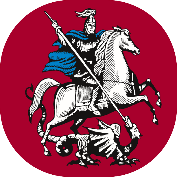 Pochta Bank red emblem